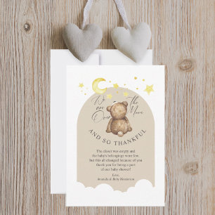 Flat Dankeschön-Karte Dankeskarte