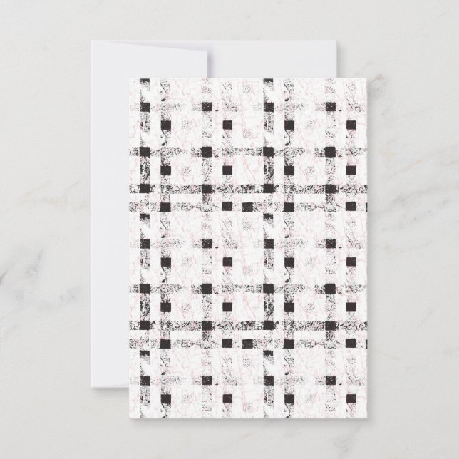 Flat Dankeschön-Karte Dankeskarte (Vorderseite)