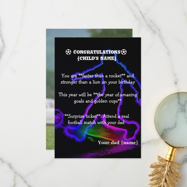 Flat Dankeschön-Karte Dankeskarte (Vorderseite/Rückseite Beispiel)