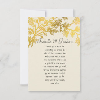 Flat Dankeschön-Karte Dankeskarte