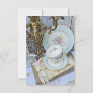 Flat Dankeschön-Karte Dankeskarte