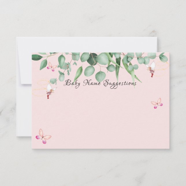 Flat Dankeschön-Karte Dankeskarte (Vorderseite)