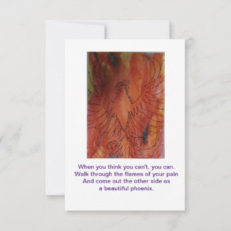 Flat Dankeschön-Karte Dankeskarte