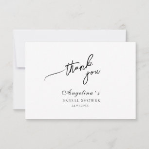 Flat Dankeschön-Karte Dankeskarte