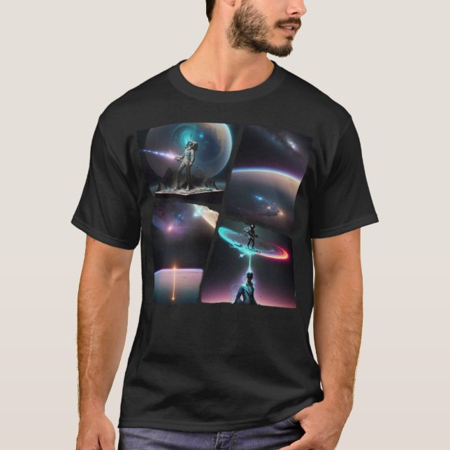 Flat Earth Future T-Shirt (Vorderseite)
