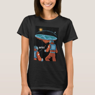 Flat Earth Society als Verschwörungstheorie T-Shirt