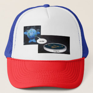 Flat Earth Today Hat Cap Truckerkappe