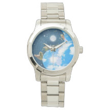 Flat Earth Yin Yang Watch - Männer