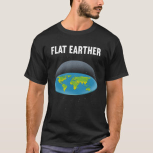 Flat Earther Flat Earth Map Verschwörung Pullover