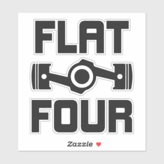 Flat-Four-Motor Subie Car JDM Vinyl Stickers Aufkleber
