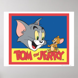 Flat für Tom und Jerry-Logo Poster