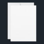 Flat Greeting Card Karte<br><div class="desc">Create your own white personalizable,  minimalist style which can be easily updated with your Photo and text. If you need any help personalizing this product,  please contact me using the message button below and I will be happy to help.</div>