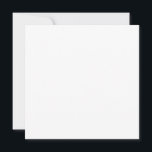 Flat Greeting Card Karte<br><div class="desc">Create your own white personalizable,  minimalist style which can be easily updated with your Photo and text. If you need any help personalizing this product,  please contact me using the message button below and I will be happy to help.</div>