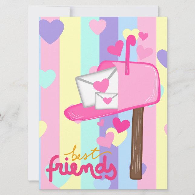 Flat Holiday Card Feiertagskarte (Vorderseite)