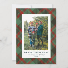 Flat Holiday Card Feiertagskarte