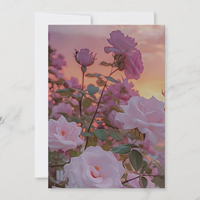 Flat Holiday Card Feiertagskarte (Vorderseite)