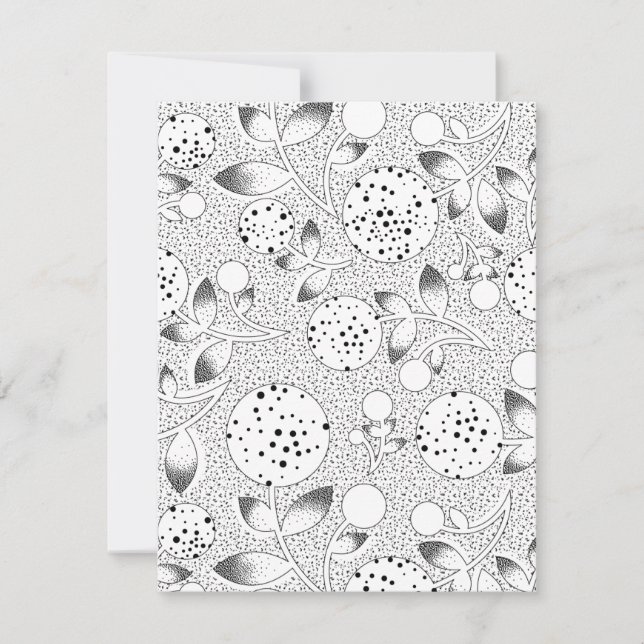 Flat Holiday Card Feiertagskarte (Vorderseite)