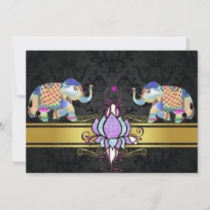 Flat Holiday Card Feiertagskarte