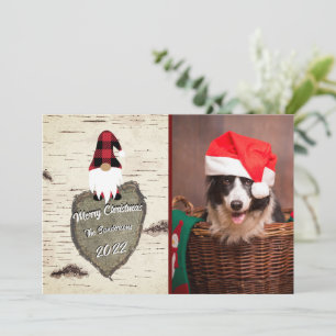 Flat Holiday Card Feiertagskarte