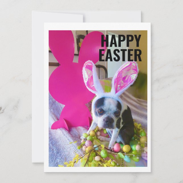 Flat Holiday Card Feiertagskarte (Vorderseite)