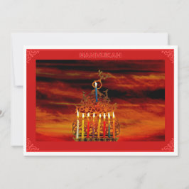 Flat Holiday Card Feiertagskarte