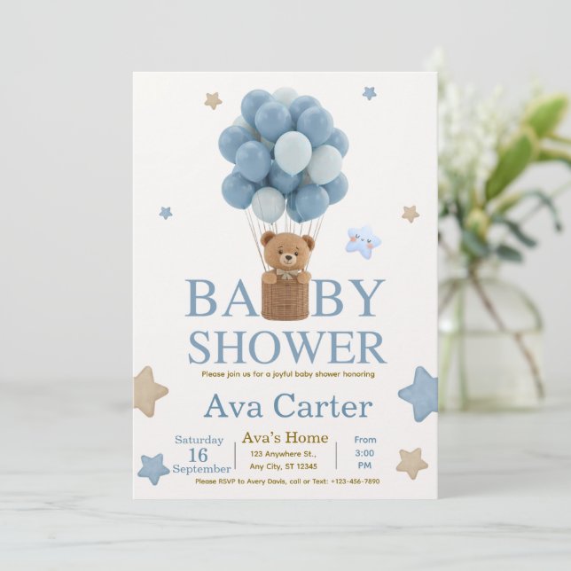 Flat Holiday Card Feiertagskarte (Stehend Vorderseite)