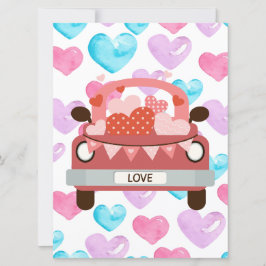 Flat Holiday Card Feiertagskarte