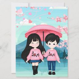 Flat Holiday Card Feiertagskarte