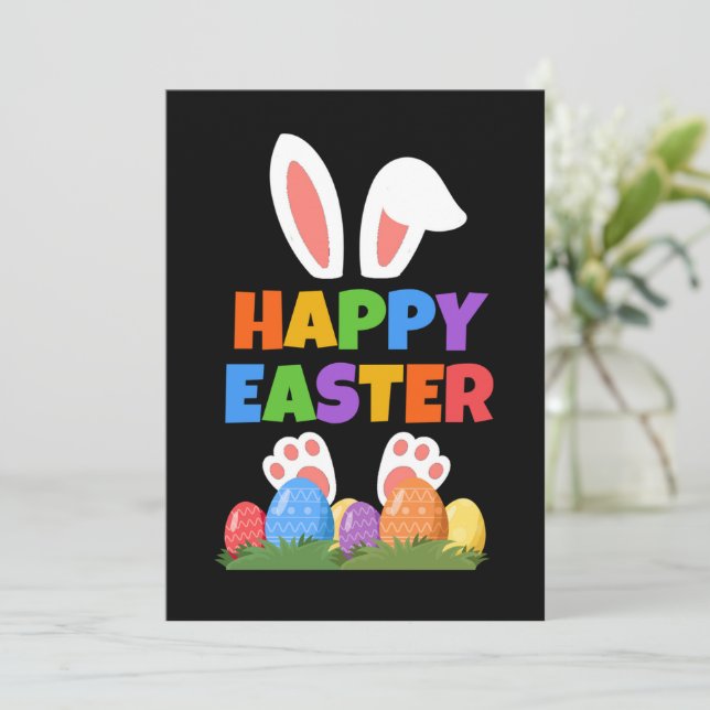 Flat Holiday Card Feiertagskarte (Stehend Vorderseite)