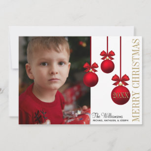 Flat Holiday Card Feiertagskarte