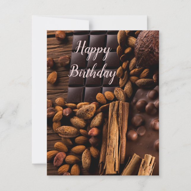 Flat Holiday Card Feiertagskarte (Vorderseite)