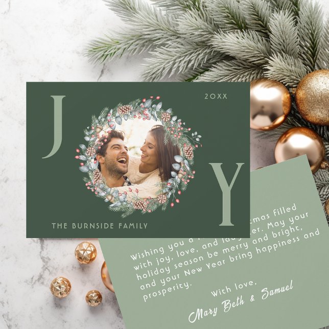 Flat Holiday Card Feiertagskarte (Von Creator hochgeladen)