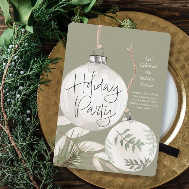 Flat Holiday Card Feiertagskarte (Von Creator hochgeladen)