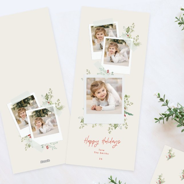 Flat Holiday Card Feiertagskarte (Von Creator hochgeladen)