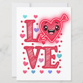 Flat Holiday Card Feiertagskarte