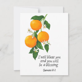 Flat Holiday Card Feiertagskarte