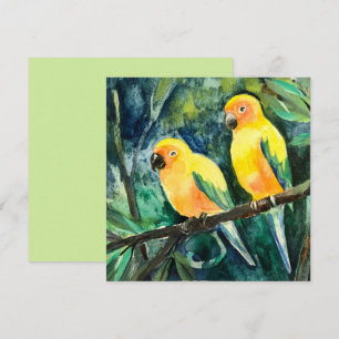 Flat Holiday Card Feiertagskarte