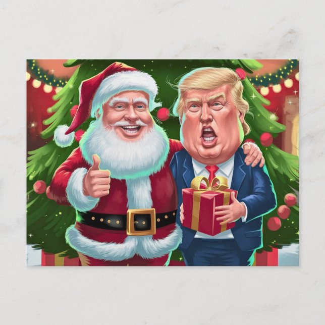 Flat Holiday Card Feiertagspostkarte (Vorderseite)