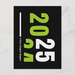 Flat Holiday Card Feiertagspostkarte