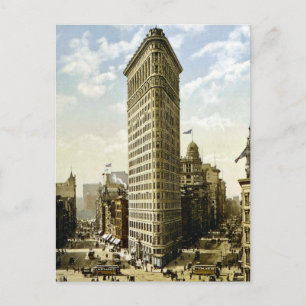 Flat Iron Building New York City, NY 1903 Vintage Postkarte