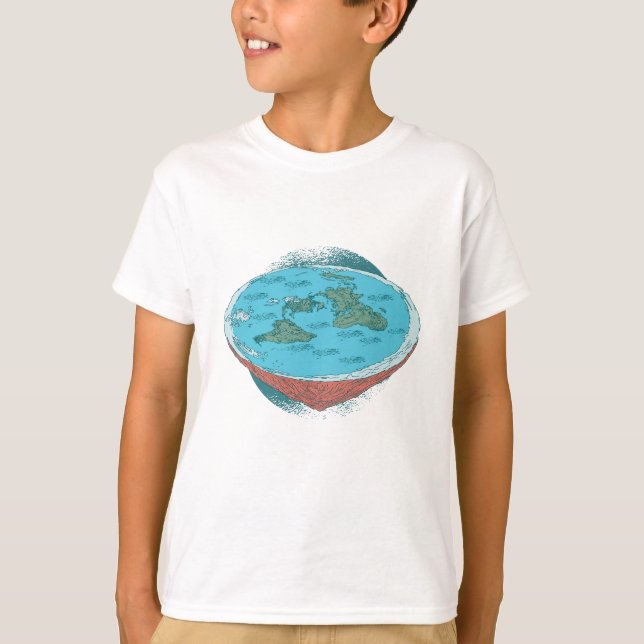 Flat ist Cool T-Shirt (Vorderseite)