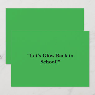 Flat Neon Green Background - Schultextur Ankündigung