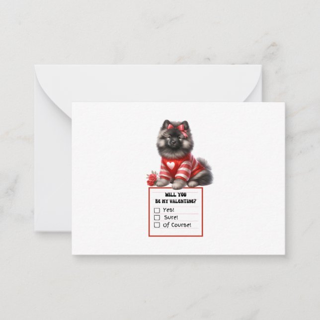 Flat Note Card Mitteilungskarte (Vorderseite)
