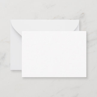 Flat Note Card Mitteilungskarte