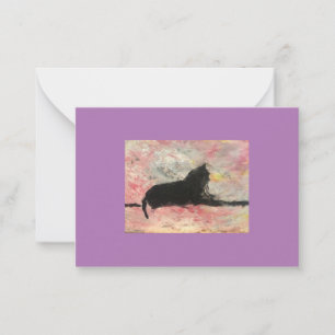 Flat Notecard Mitteilungskarte