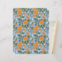 Flat Paper Sheet zum Muster der Sonnencreme Citrus