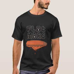 Flat planet Mars's lustige Pullover Hoodie