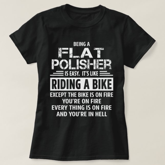 Flat Polisher T-Shirt (Design vorne)