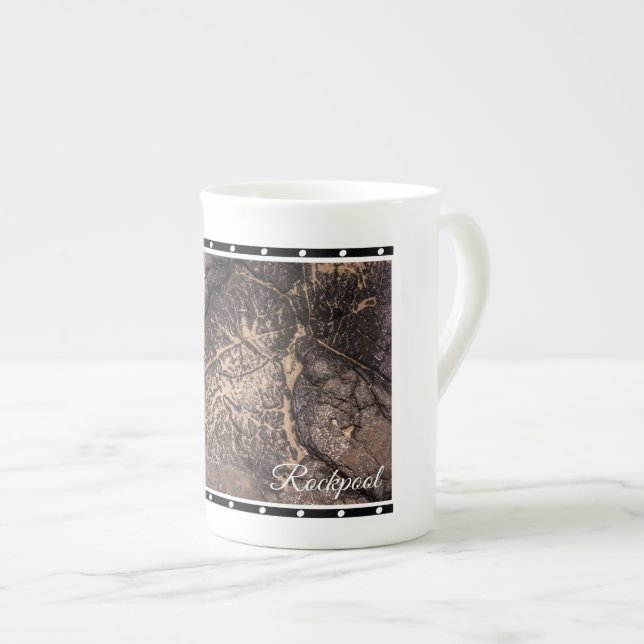 Flat Rock Pools Teacup Prozellantasse (Vorderseite Rechts)
