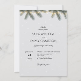 Flat Save The Date Card